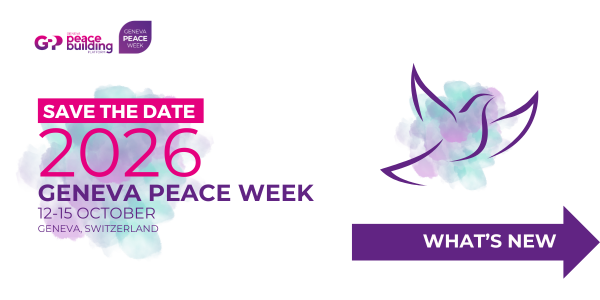 Save the Date: Geneva Peace Week 2026